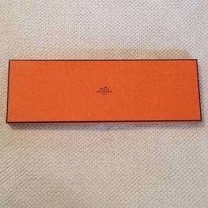 Hermes tie/scarf box